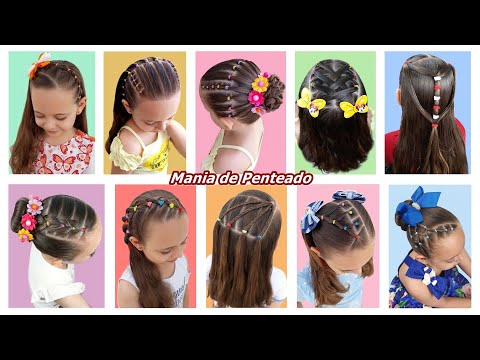 Vídeo: Lindos penteados para 1º de setembro para cabelos longos na 9ª série