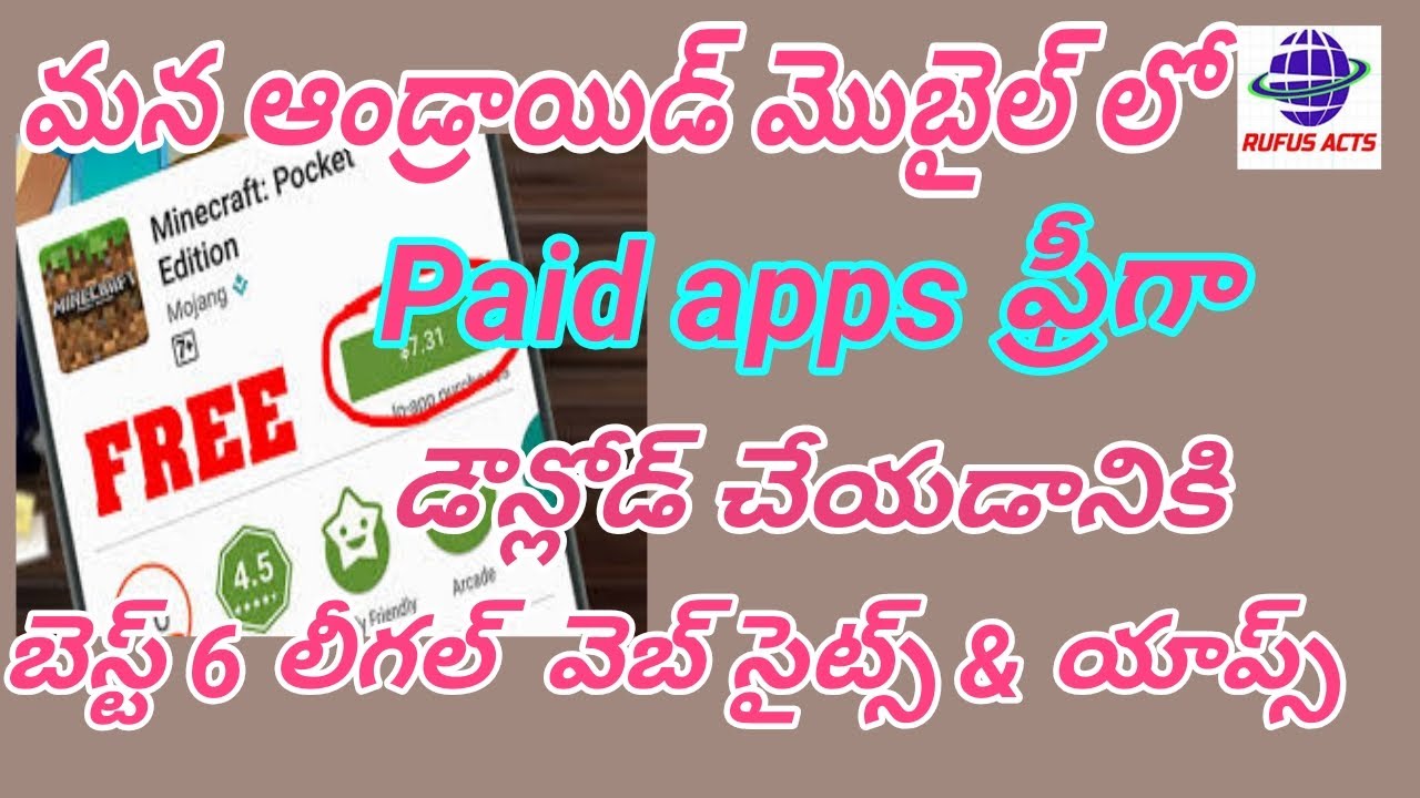 Best 6 Legal ways to download paid android apps for free in telugu 2020 ...