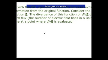 Video   Differential operators