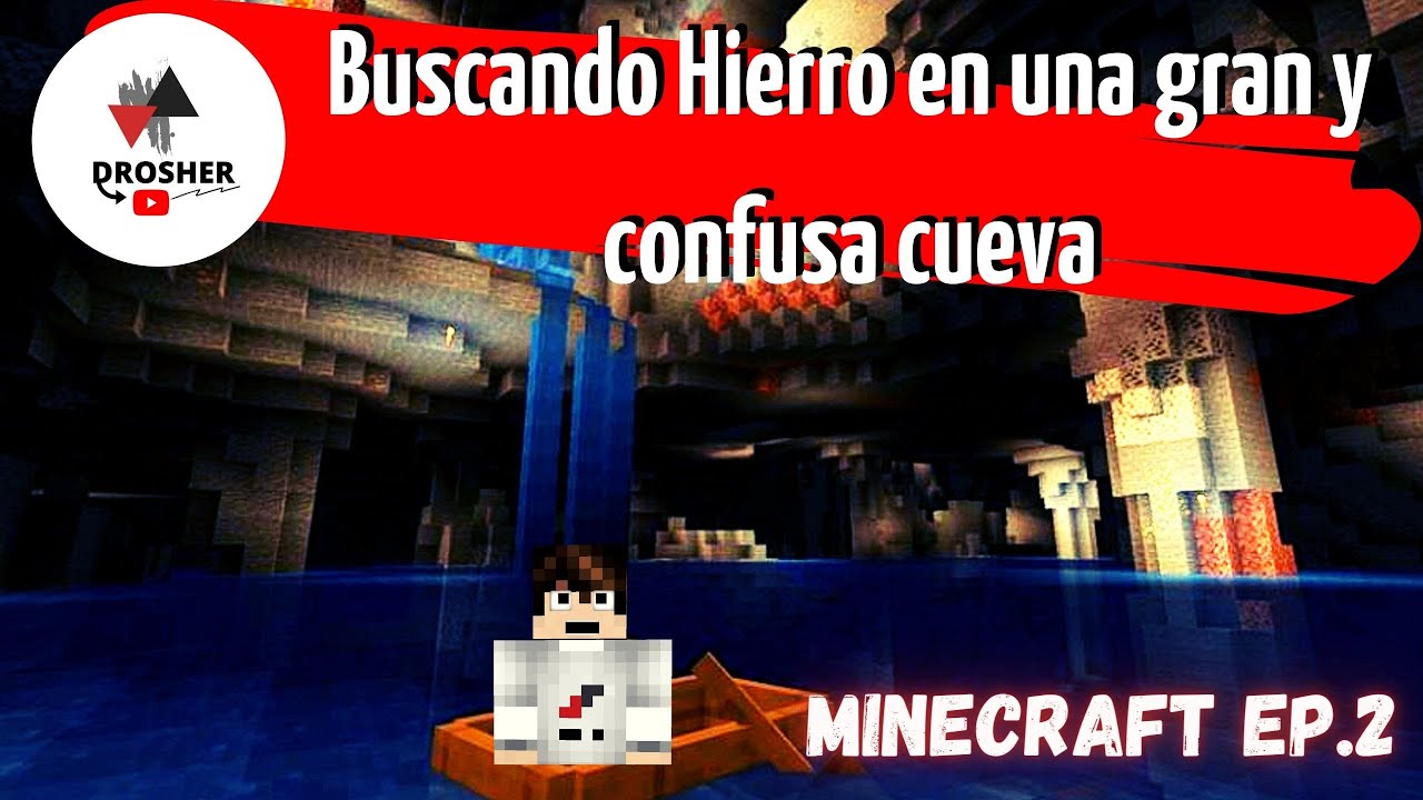 Hay demasiado HIERRO!! Minecraft Episodio 2 | Drosher