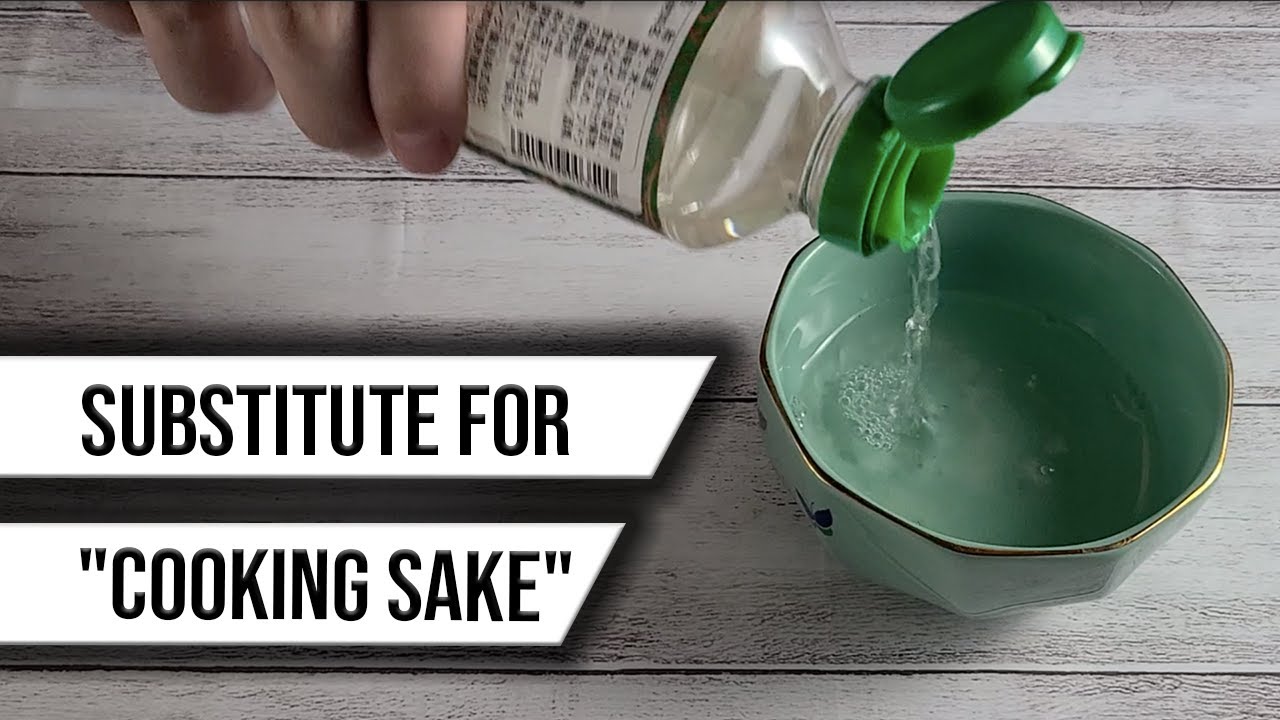 Substitute for "Cooking sake"