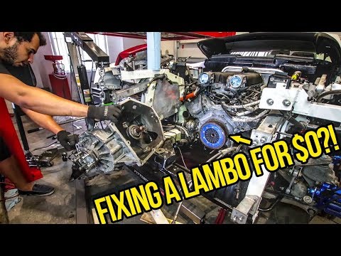 I Fixed My Cheap Lamborghini’s $5,000 Clutch For FREE (Because I Can’t Afford A New One)