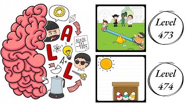 Brain Test All Star : Level 473 , 474 – How to Solve? (Walkthrough)