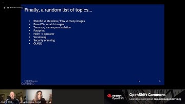 OCB: IBM Cloud Paks Overview and Development Lessons Learned