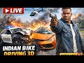 Indian Bike Driving 3D Live 🔴 | Crazy Bike Stunts &amp; Police Chase | Live Gameplay