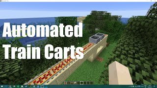 Make your own automated metro in Minecraft: How To Setup TrainCarts and Spigot