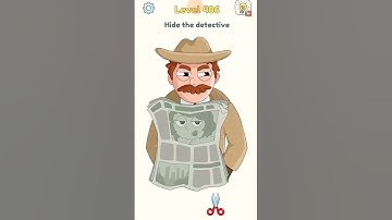 Dop 3 level 406 Hide the detective #shorts #mobilegame #gameplay #trending