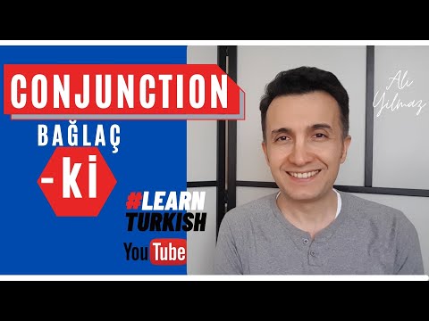 ✅#LearnTurkish |  Conjunction \