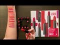 Oriflame COLOURBOX Lipstick Shades (Swatches) - By HealthAndBeautyStation