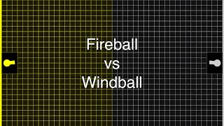 Cannon Battle ep4: Fireballs vs Windballs | Floating blocks in Algodoo