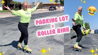 Learn How to Roller Skate Outside!