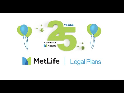 MetLife Legal Plans 25th anniversary