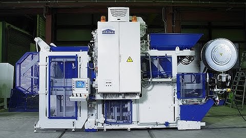Germany Zenith 940SC Mobile Block Machine, Fully Automatic Multilayer Production, Pallet Free