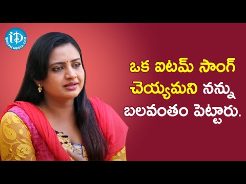 Indraja About Not Working With Telugu Movie Stars | Celebrity Buzz With iDream