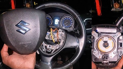 Driver Airbag Removal Maruti Suzuki Baleno