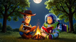 🔥 Woody & Buzz Lightyear by the Campfire — Lofi Sleep & Chill Music  🌙 screenshot 5
