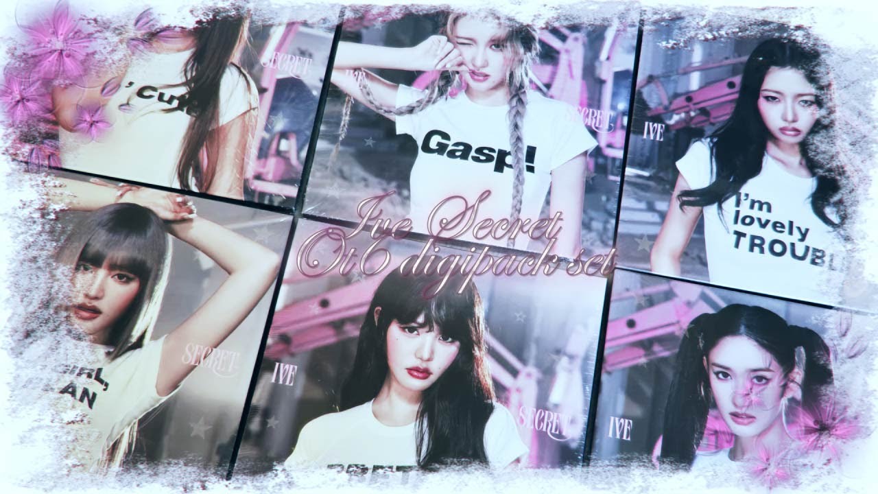 UNBOXING IVE SECRET DIGIPACK ALBUM OT6!
