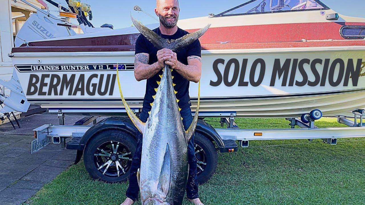 Рыбалка на желтоперого тунца в Бермагуи, одиночная в Хейнсе, V17L