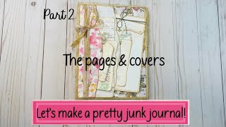 Part 2! 😊 Let’s make a pretty Junk Journal! #jenofeve