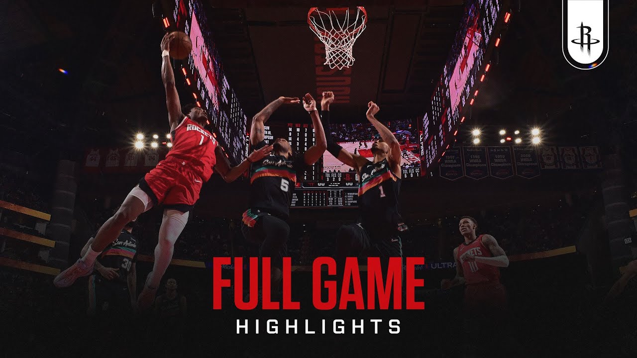 Houston Rockets Highlights vs. San Antonio Spurs