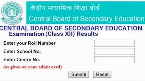 CBSE Class 12th results 2019; CBSE Class XII Result; Check CBSE 12th Result available at cbse.nic.in