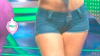 Danuzka Zapata en shortcito de infarto