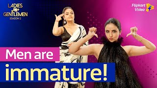 Devoleena debates over 'maturity' | Ladies v/s Gentlemen S2 | Flipkart Video​