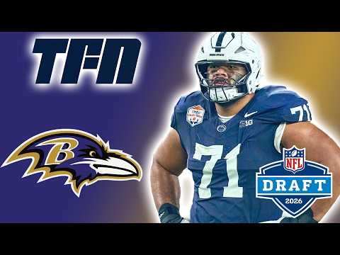 Scouting Baltimore Ravens 1st Round Pick, Penn State G Vega Ioane