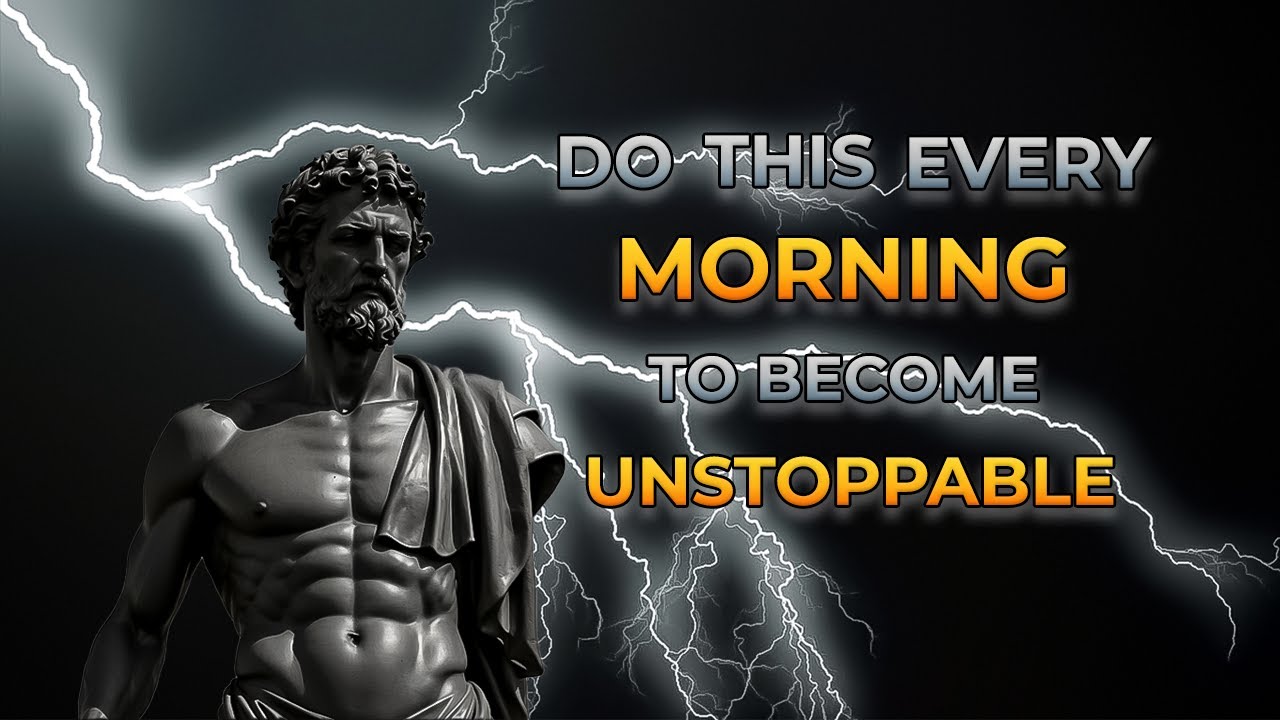 STOIC MORNING HABITS THAT WILL MAKE YOU UNSTOPPABLE! - YouTube