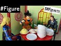 【S.H.Figuarts】孫悟空の腹八分目セット開封レビュー Son Goku's harahachibunme set unboxing and review