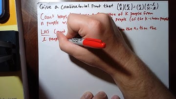 Combinatorial Proof that (n choose k)(k choose l)=(n choose l)(n-l choose k-l)
