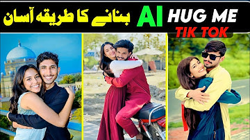 TikTok AI Hug Me Filter 🫂 | Mobile Se AI Girls Video Kaise Banaye | Viral AI Video Tutorial 2025