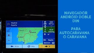 Instalación de pantalla android con navegador para autocaravana o camper #53 bricos