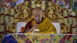 Mantra of Manjushree (Om Ara Pacha Na Dhi) by H. H. the 14th Dalai Lama of Tibet at Bodhgaya, India.