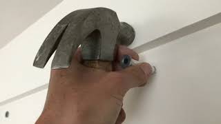 Elfa Closet System DIY - Part 1: Installing Drywall Anchors for the Top Rail