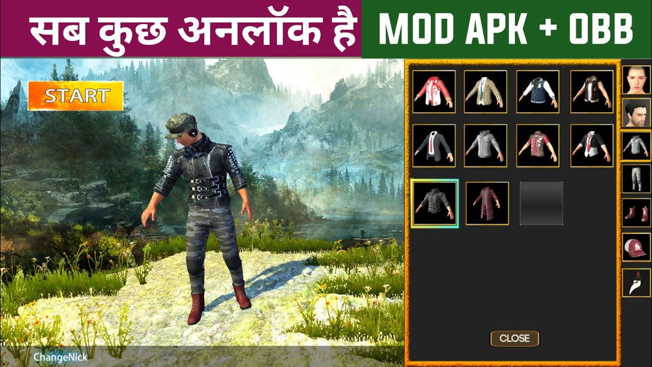 Free Survival Fire Battlegrounds Mod Apk + Obb Full Unlocked