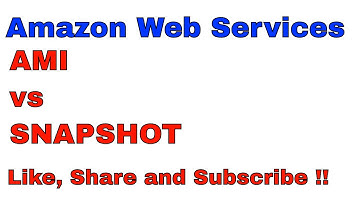 What is difference between AMI and Snapshot | AWS AMI vs Snapshot