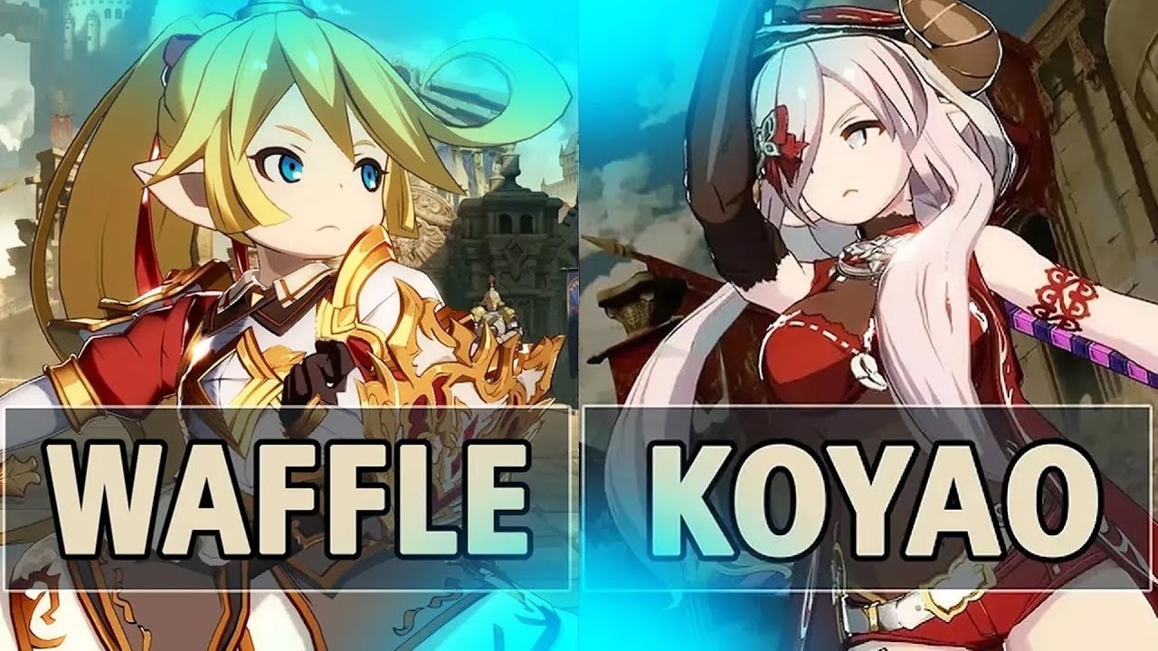 GBVSR:🔥Waffle (Charlotta Diamond Heart) Vs Koyao (Narmaya B.Butterfly)🔥| High Level Gameplay.