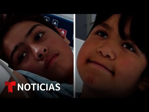 “Morí anoche y luego reviví”. Dos niños latinos sobreviven a un rayo en Texas | Noticias Telemundo