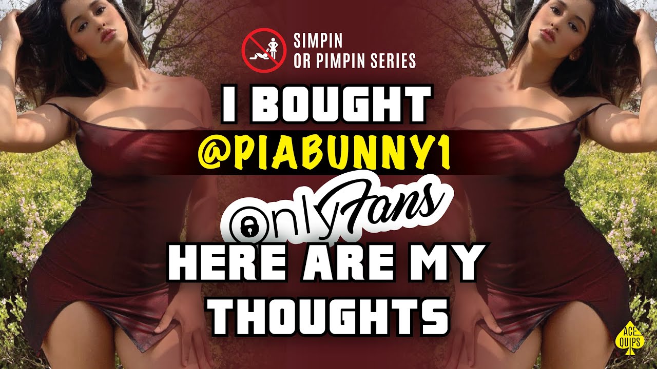 Bunny only fans pia PIA BUNNY