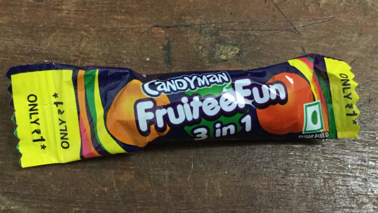Candy man new fruitee fun YouTube