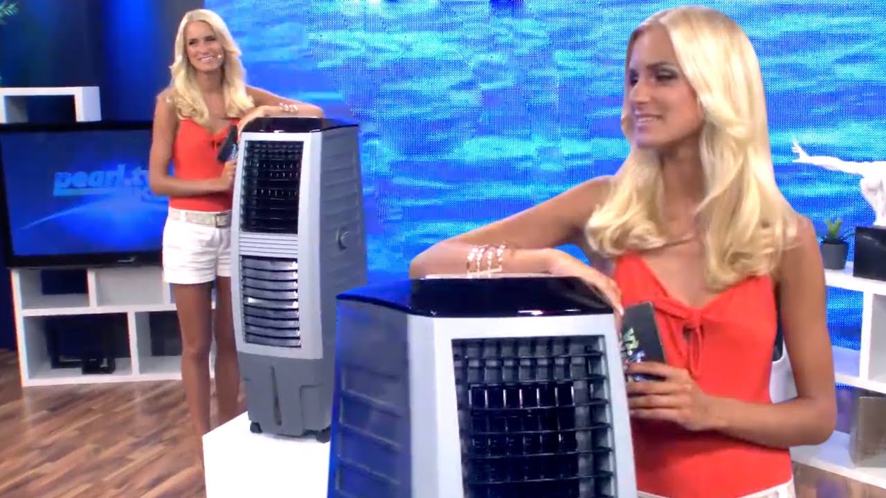 Verdunstungs Luftkuhler Mit Ionisator Mit Anne Kathrin Kosch Juli 2018 Youtube
