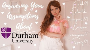 FRESHERS GUIDE TO DURHAM UNIVERSITY | Answering YOUR Assumptions About Durham Uni 💜🎓