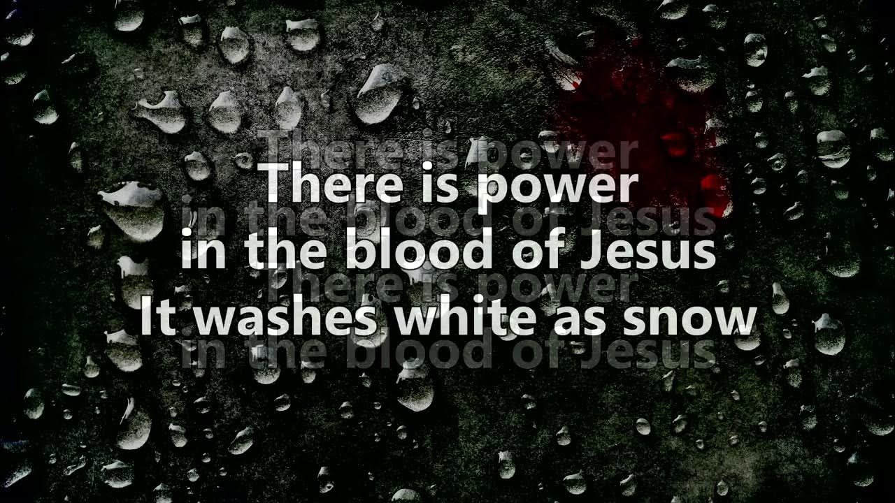 Nothing but the blood oh the blood of jesus sarah hart pearsons