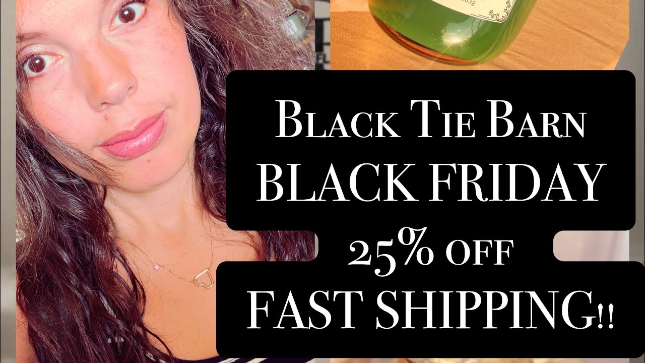 Black Tie Barn | Black Friday Review | New Fragrance Oils MY GARDEN COLLECTION ♥️