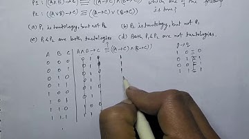 GATE CSE 2006 solution | Mathematical Logic