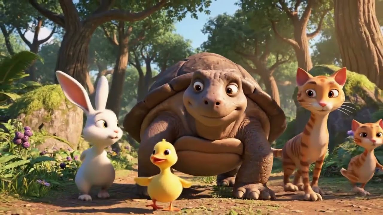 Sunny Forest Friends 4 6