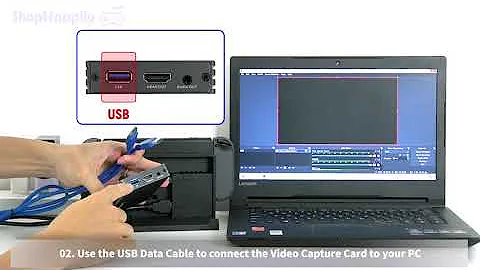 4K HDMI to USB3.0 Video Capture Card Setup Tutorial with obs studio