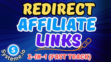 How to Redirect Affiliate Links - Systeme.io Tutorial (Step by Step)