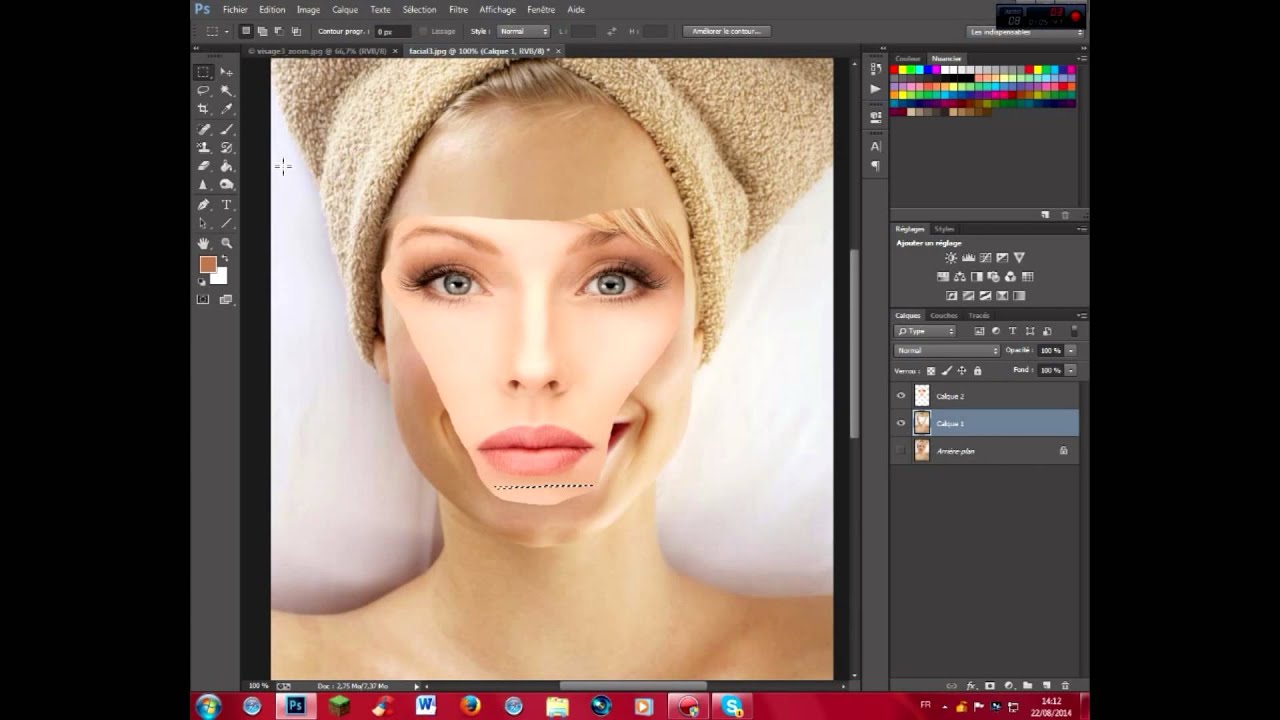 Photoshop Comment Modifier Une Tete En Remplacant Les Visages